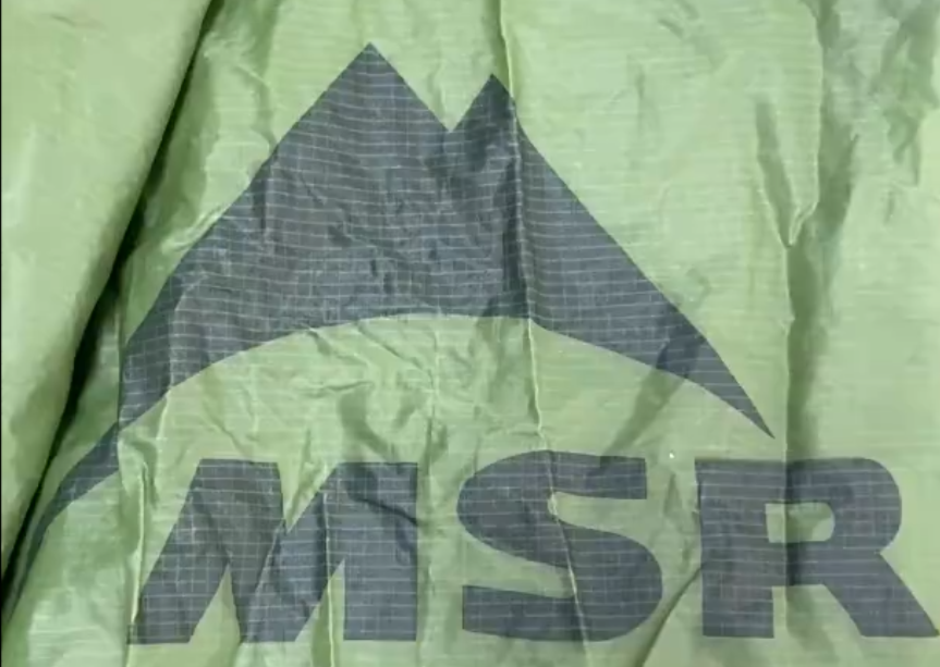 Ремонт тента палатки MSR: замена проклейки швов